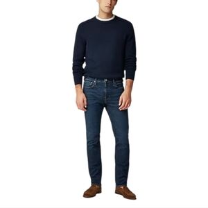 J.Crew 770 Straight Fit Jeans 44x34 Dark Rinse Wash Denim‎ Classic Mens Straight